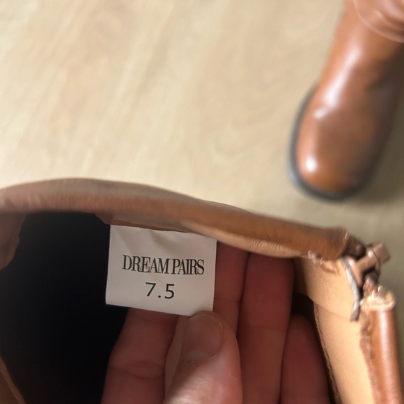 DREAM PAIRS Women's Square Toe Knee High Boots - Picture 6 of 6